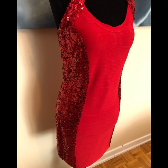 GUESS sequin mirage dress - Picture 4 of 12